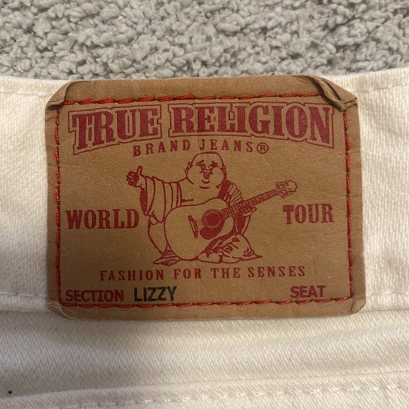 True Religion PETITE White Jeans - Picture 2 of 7